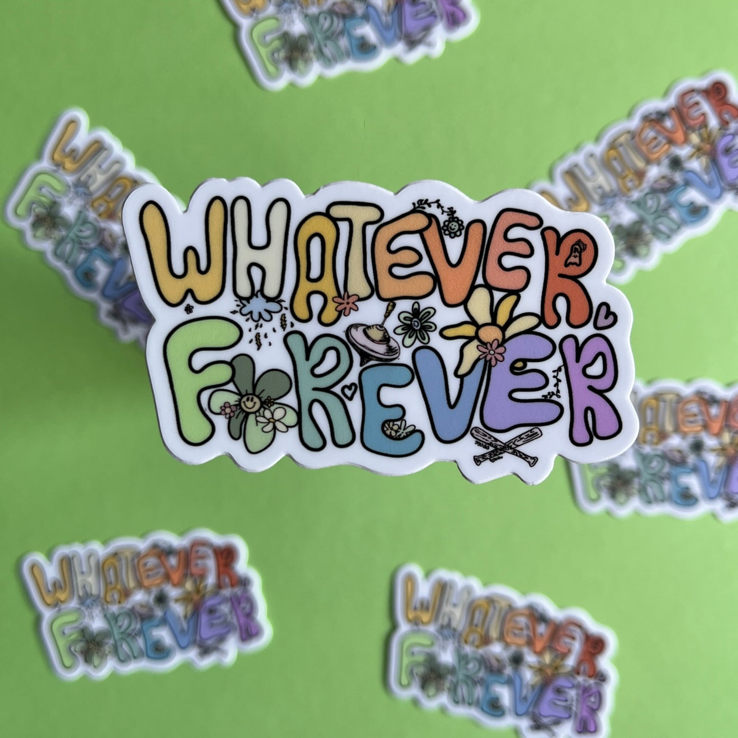 Modern Baseball “Whatever Forever” Sticker