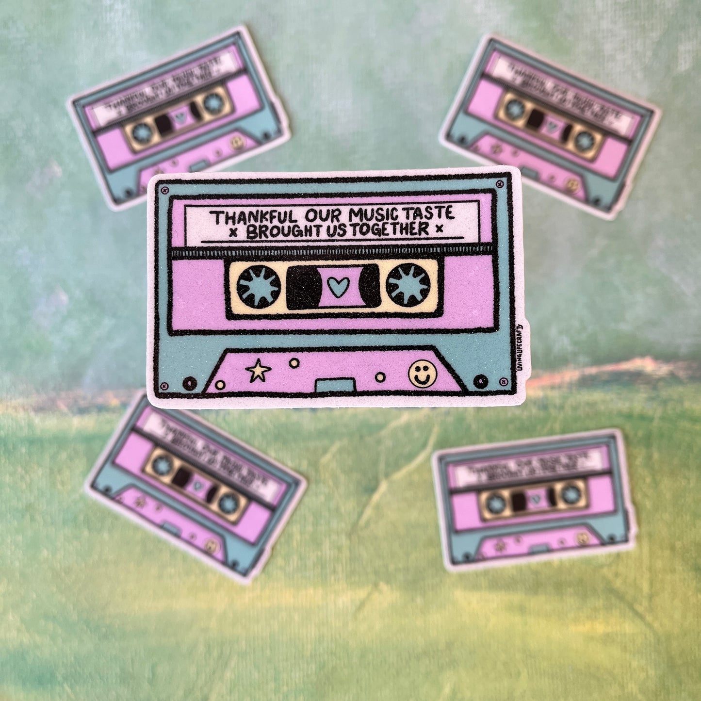 Mixtape Sticker, Friendship Sticker