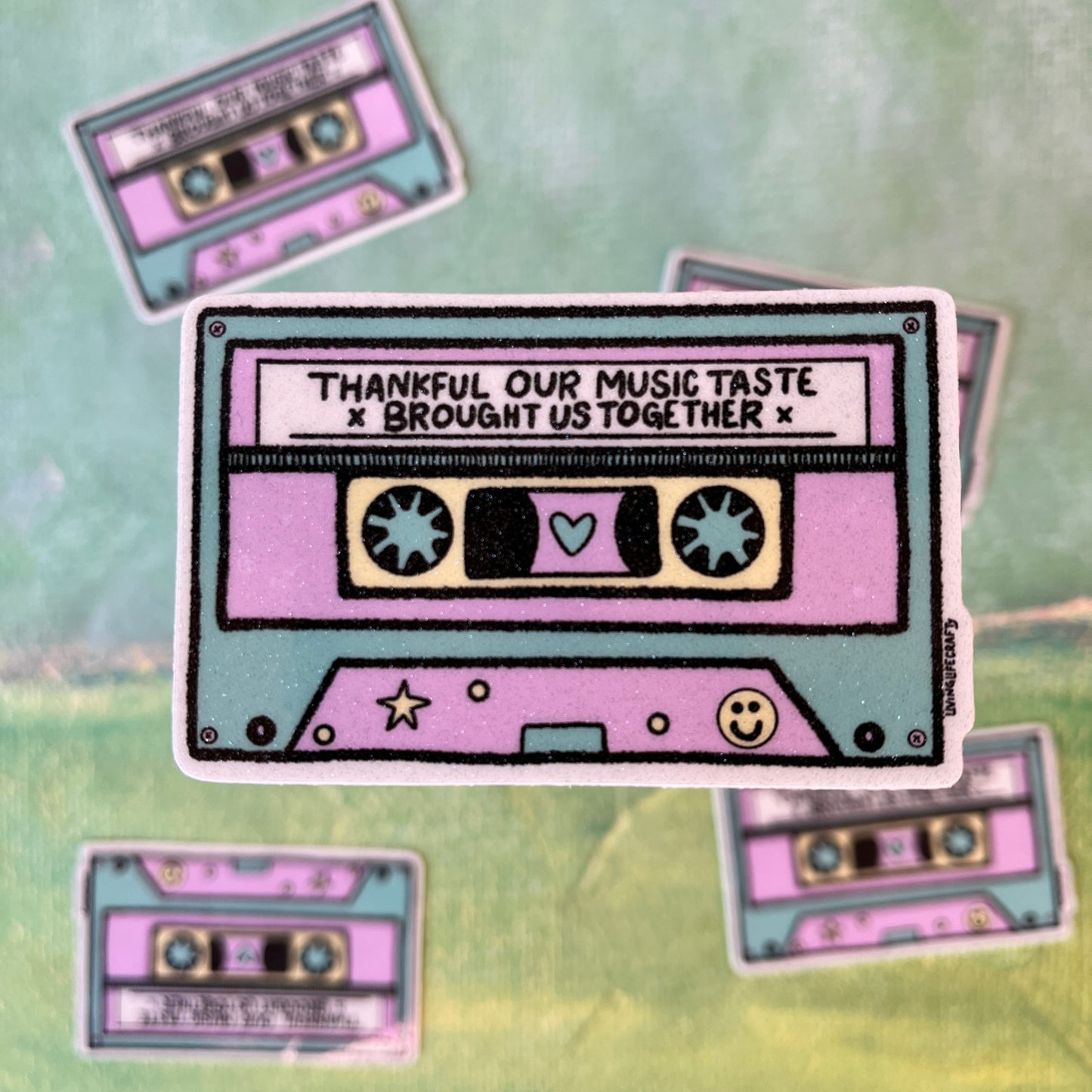 Mixtape Sticker, Friendship Sticker