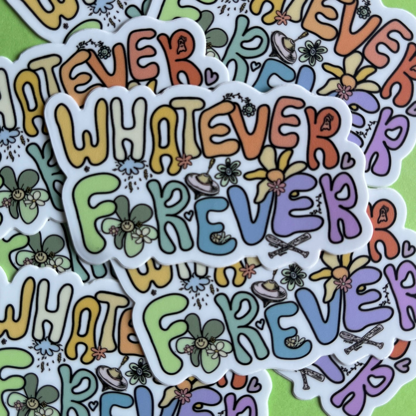 Modern Baseball “Whatever Forever” Sticker